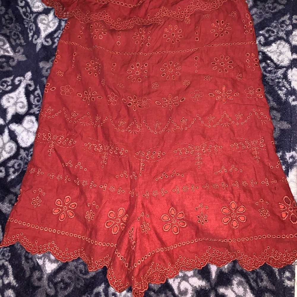 Off the shoulder romper